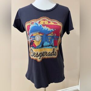Bandit Brand Desperado Graphic Tee Large Distressed Western Cowboy Vintage (29)